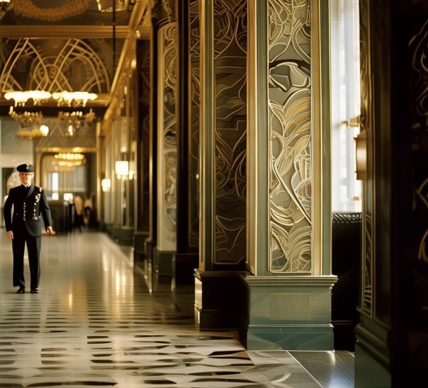 艺术装饰中的细节,酒店服务与礼仪的完美融合